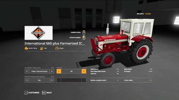 International Harvester 660 V2.0 FS19