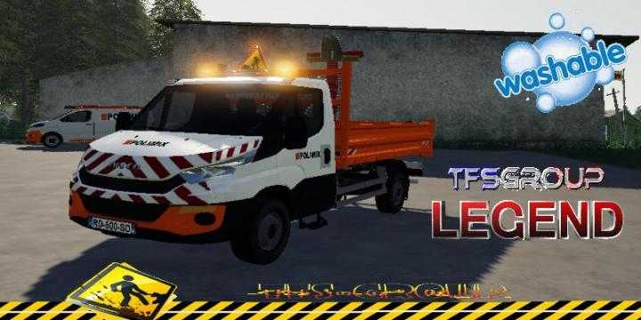 FS19 – Iveco Benne Polimix V1.5