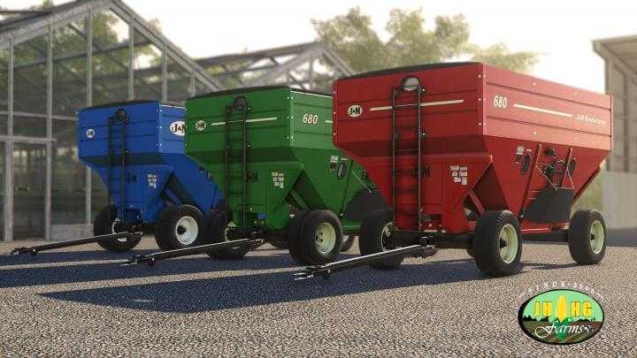 FS19 – J&m 680 Gravity Wagons V2