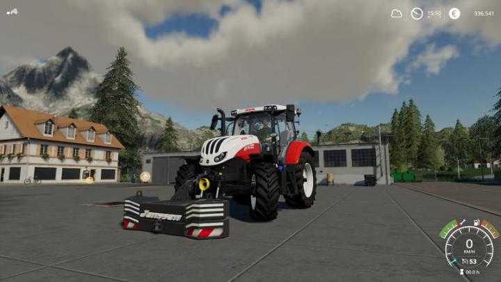 FS19 – Janssen 1600Kg Weight V1