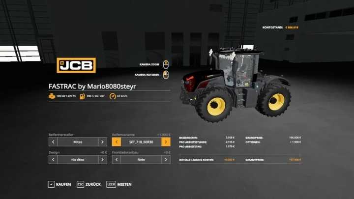 Jcb Fastrac 4220 V1.2 FS19