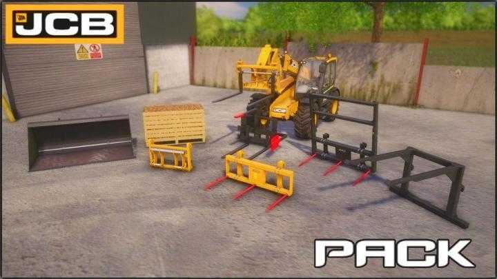 Jcb Pack Myers Agri Spec Blaack Edition V1.0 FS19