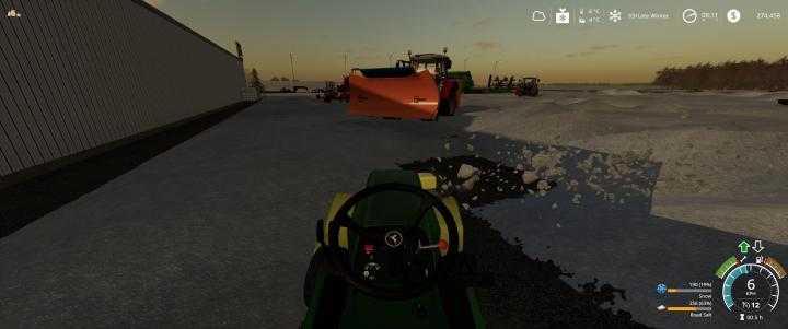 FS19 – John Deere 332 Lawn Tractor With Lawn Mower And Garden V2