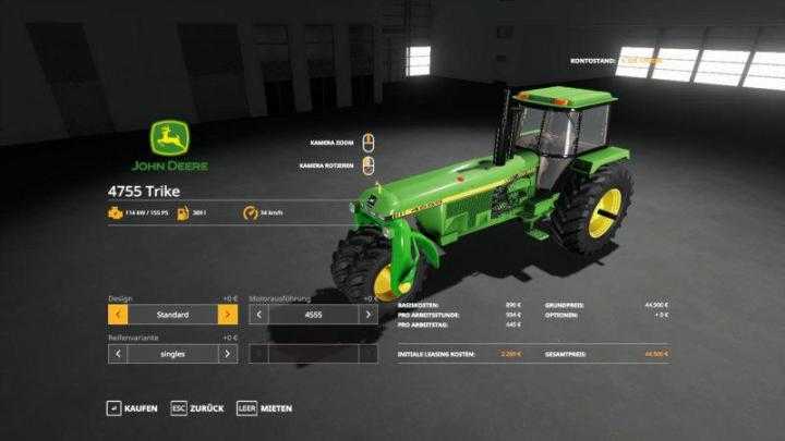 FS19 – John Deere 4755 Trike V3