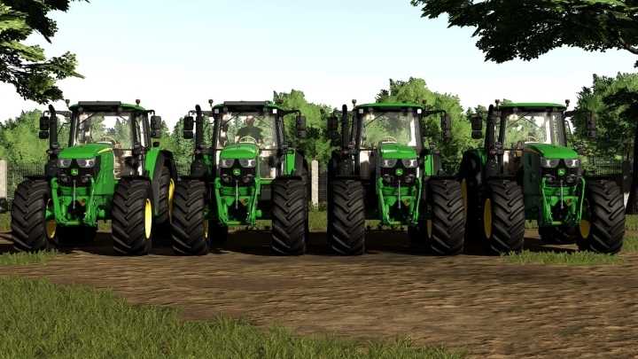 John Deere 6M Edit V1.3 FS19