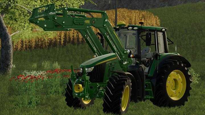 FS19 – John Deere 6M Series With 603R Front Loader V1