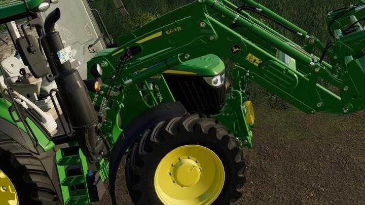 FS19 – John Deere 6M Series With 603R Front Loader V1