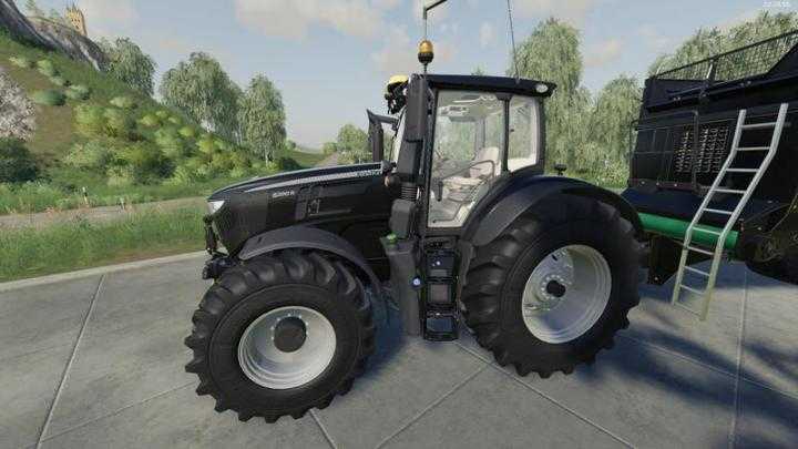 FS19 – John Deere 6R + 643R Green + Black Pack V1