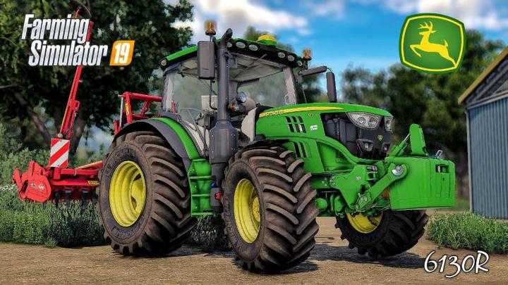 FS19 – John Deere 6R Series (4Cyl) V1