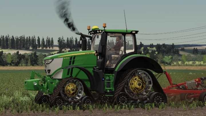 John Deere 6R Soucy Tracks V1.0 FS19