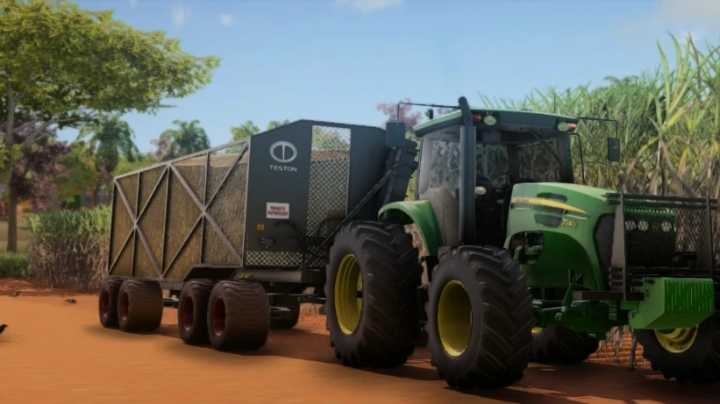 John Deere 7J Series V1.1 FS19 - Mody-FS.ru