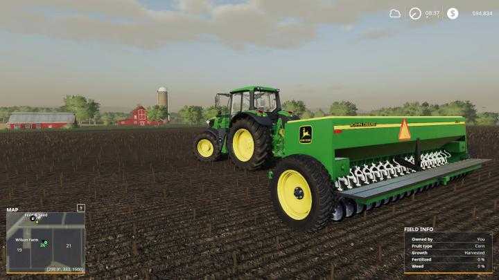 FS19 – John Deere 8350 Grain Drill V1