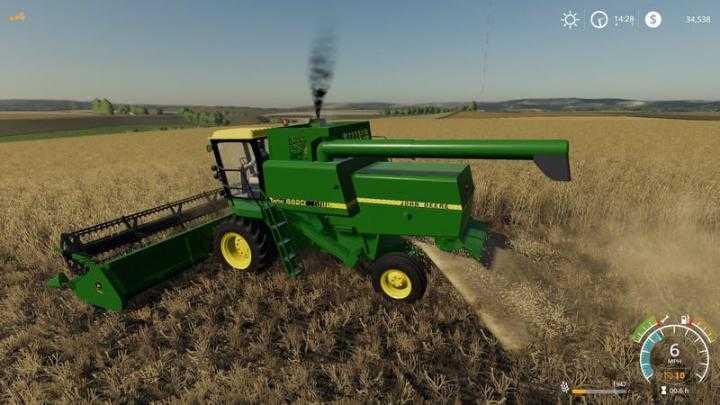 FS19 – John Deere 8820 Turbo Harvester V1