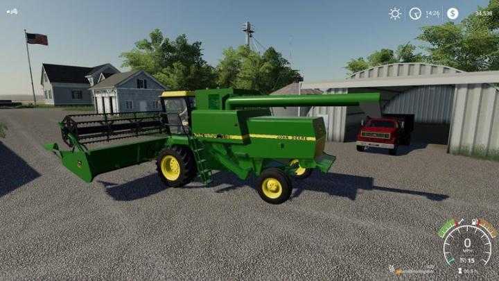 FS19 – John Deere 8820 Turbo Harvester V1