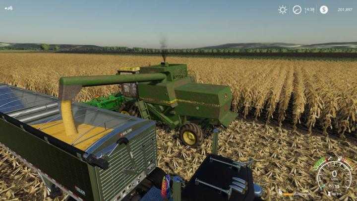 FS19 – John Deere 8820 Turbo Harvester V1