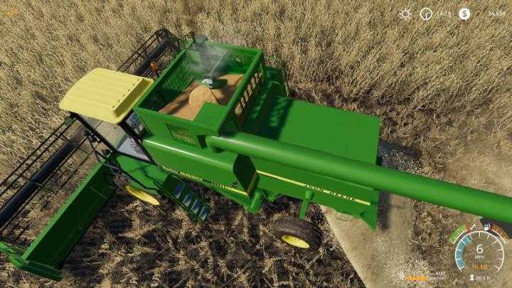 FS19 – John Deere 8820 Turbo Harvester V1