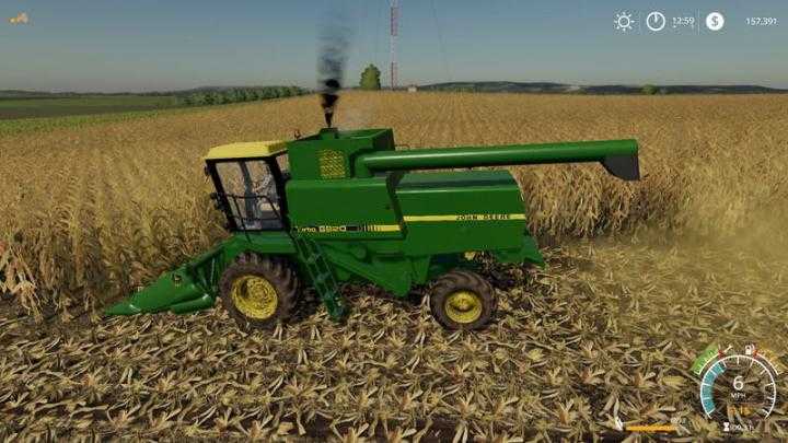 FS19 – John Deere 8820 Turbo Harvester V1