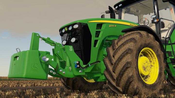 FS19 – John Deere 8R 2009 Tractor V1