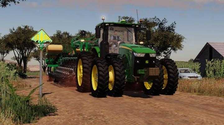 FS19 – John Deere 8R 2018 Usa Tractor V2