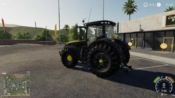 FS19 – John Deere 8R Black Tractor