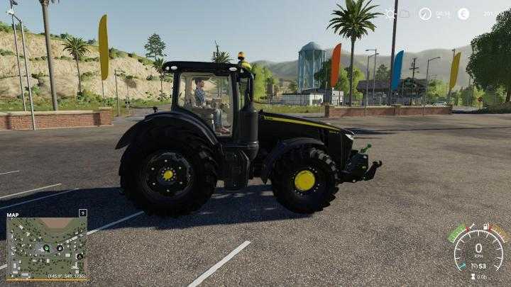 FS19 – John Deere 8R Black Tractor