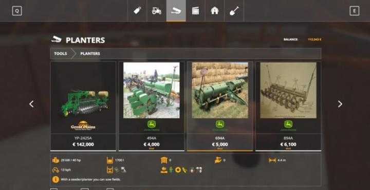 FS19 – John Deere 94 Series V1.1