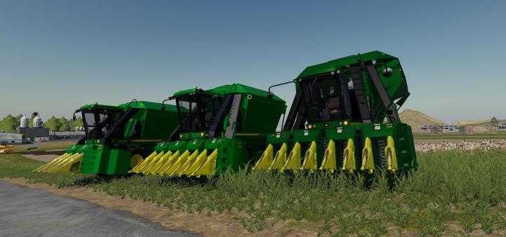 FS19 – John Deere Cotton Pickers V0.8