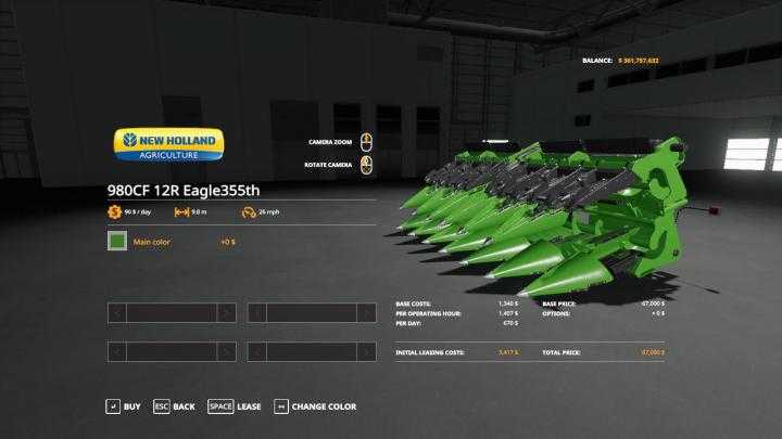 FS19 – John Deere Cr1090 Ve V1