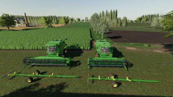 FS19 – John Deere Cutter Trailer Pack V1