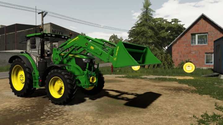 John Deere Front Loaders With Tools V1.0.0.1 FS19