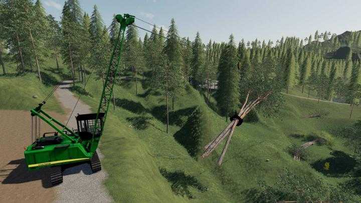 FS19 – John Deere Grapple Yarder V1