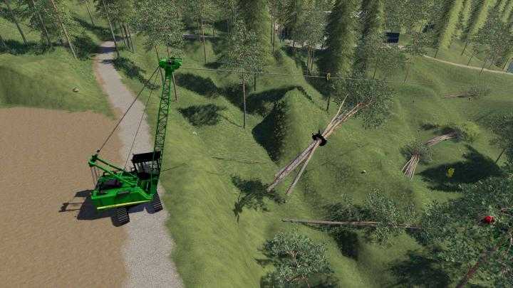 FS19 – John Deere Grapple Yarder V1