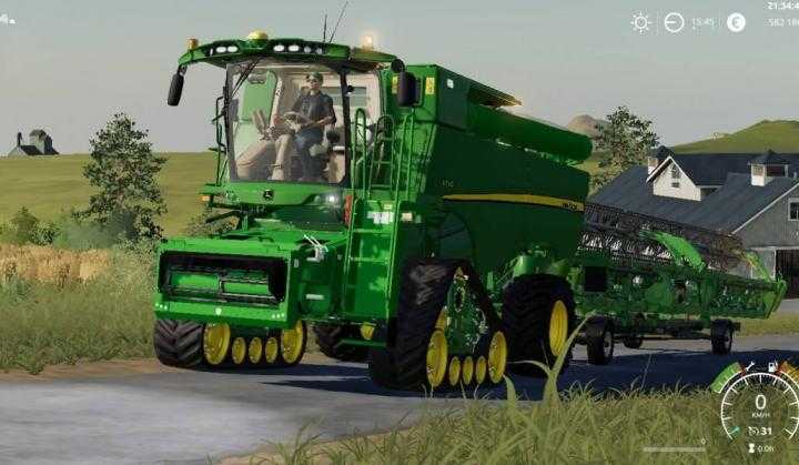 FS19 – John Deere S700 Series Eu + 640X V1