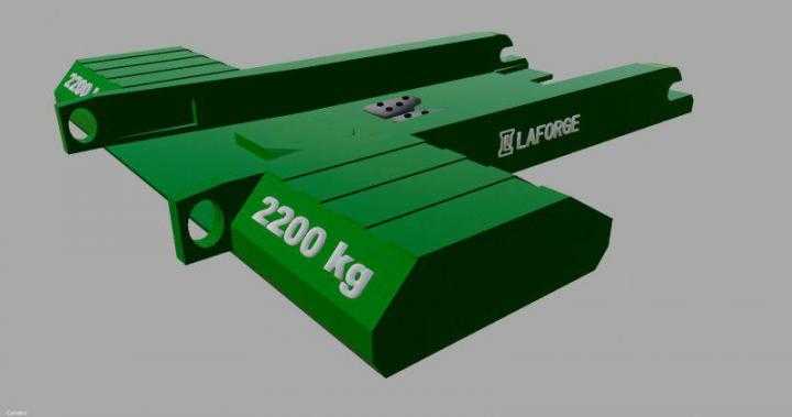 FS19 – John Deere Series 7R With Ezballast Underground Weight V1