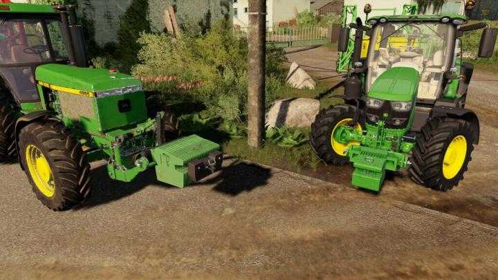 FS19 – John Deere Slice Weight V1.2