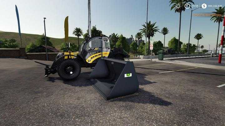 FS19 – Ковш телескопического погрузчика John Deere V2 - Mody-FS.ru
