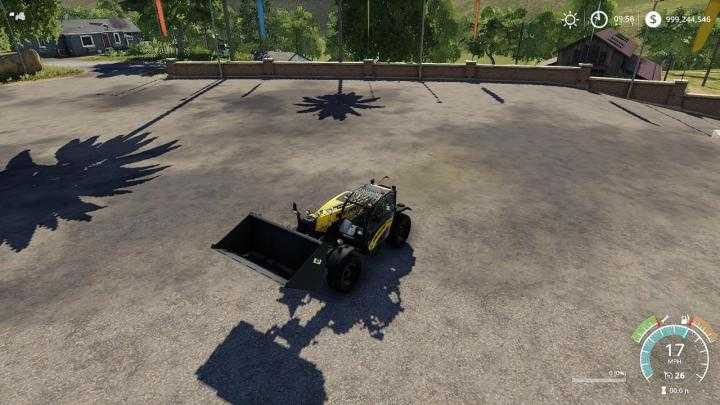 FS19 – Ковш телескопического погрузчика John Deere V2 - Mody-FS.ru