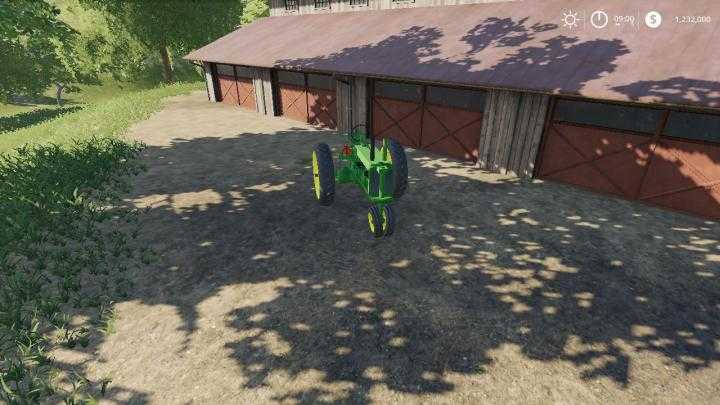 FS19 – John Deere Unstyled Model A Wip V1