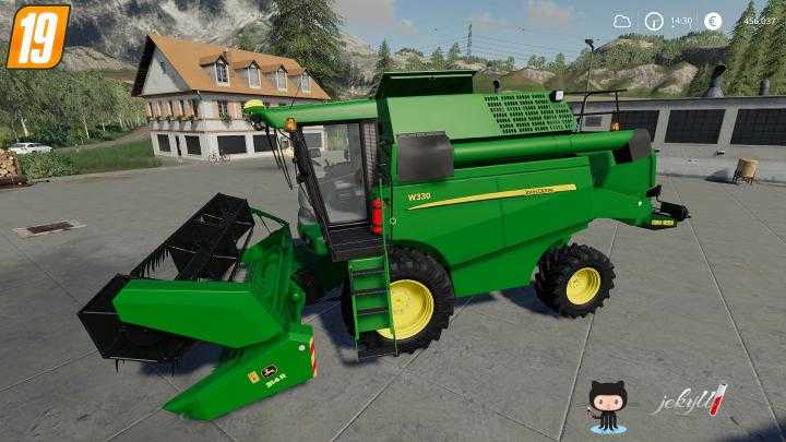 FS19 – John Deere W330 + 314R V1