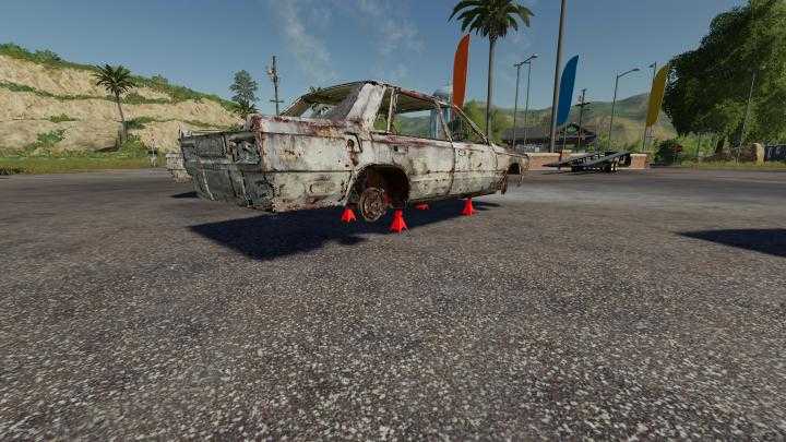 FS19 – Junk Sedan (Nissan Laurel) V1