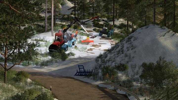 FS19 – Kirmag Tree Waste Rake V1