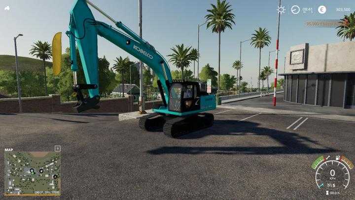 FS19 – Kobelco Sk210 V1