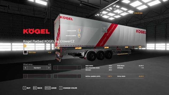 Kogel Original Trailer Autoloader V1.0 FS19