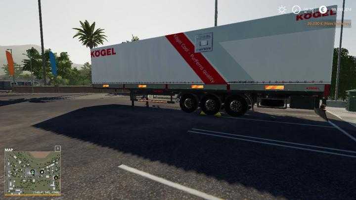 Kogel Original Trailer Autoloader V1.0 FS19