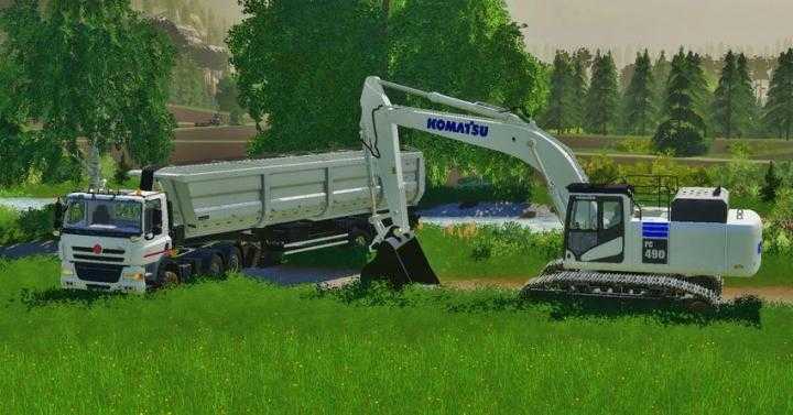 FS19 – Komatsu Pc490 V2