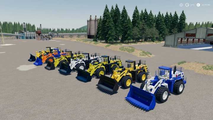 Komatsu Wa-900 Mining Loader V1.0 FS19