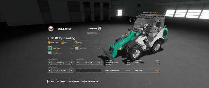 FS19 – Kramer Kl30.8T By Gamling V1