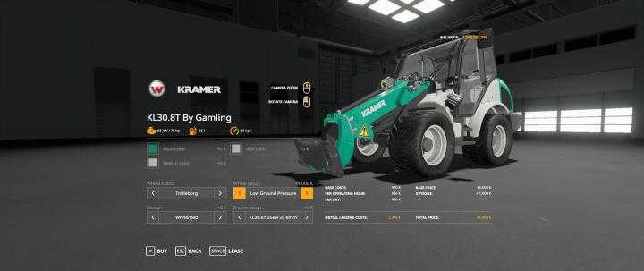 FS19 – Kramer Kl30.8T V1.0.0.2