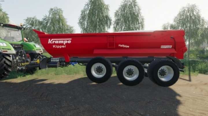 Krampe Halfpipe Hp30 Trailer V1.0 FS19