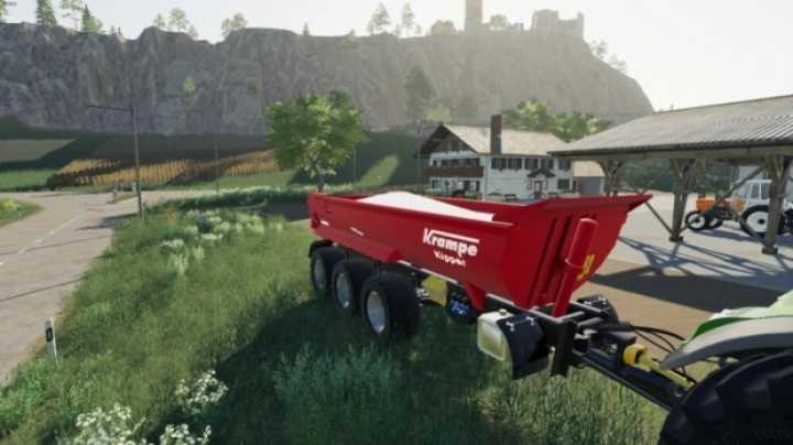 Krampe Halfpipe Hp30 Trailer V1.0 FS19